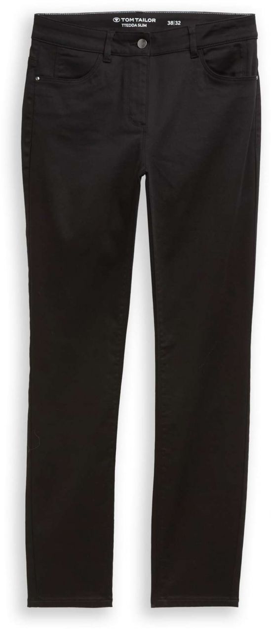 TOM TAILOR Nohavice 'Edda'  čierna