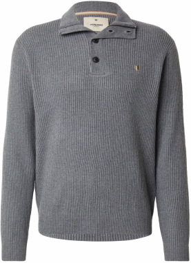 Jack & Jones Premium Sveter 'JPRBLURICHARD'  tmavosivá