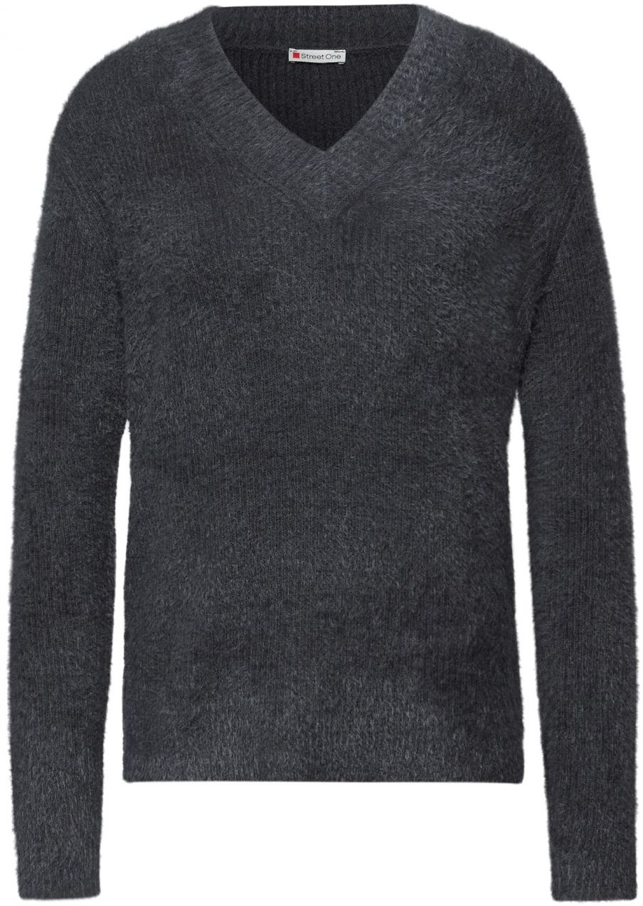 STREET ONE Sveter  antracitová