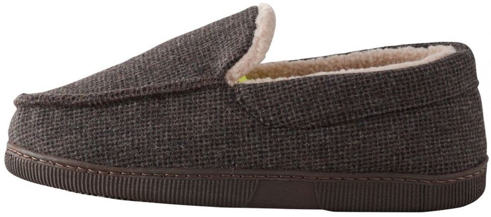 Next Papuče  tmavohnedá / sivá