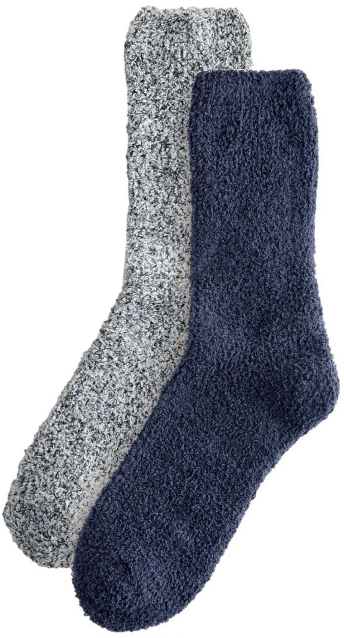 Next Ponožky  modrá / sivá melírovaná