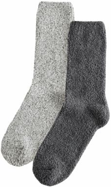 Next Ponožky  sivá / tmavosivá