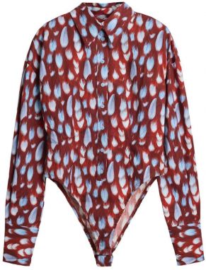 Desigual Blúzka  svetlomodrá / červená