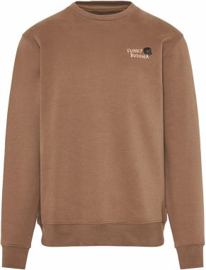 Funky Buddha Mikina  slonová kosť / hnedá / sivá / čierna