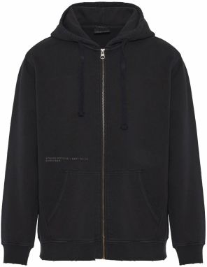 Funky Buddha Tepláková bunda  antracitová