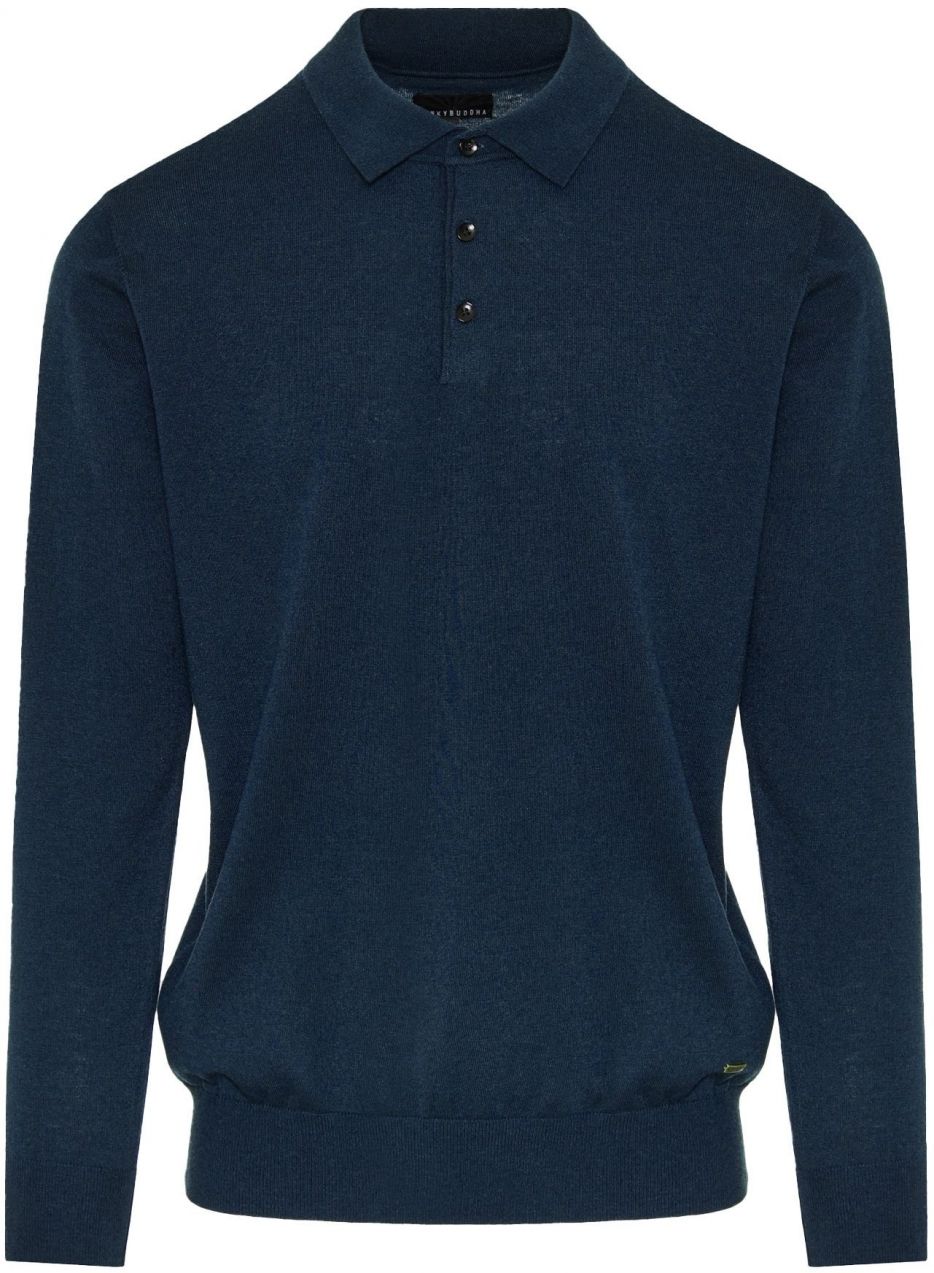 Funky Buddha Sveter  námornícka modrá