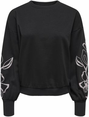 ONLY Mikina  svetlosivá / čierna