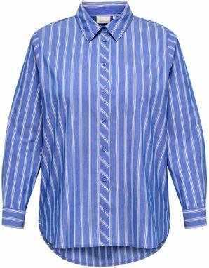 ONLY Carmakoma Blúzka 'CARLIAH'  krémová / zafírová / biela