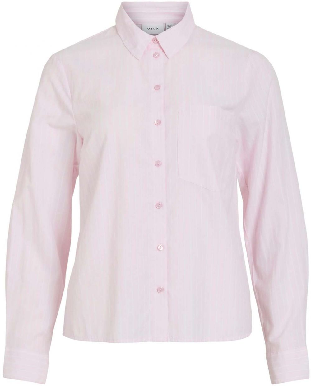 VILA Blúzka 'VIDarma'  ružová / biela