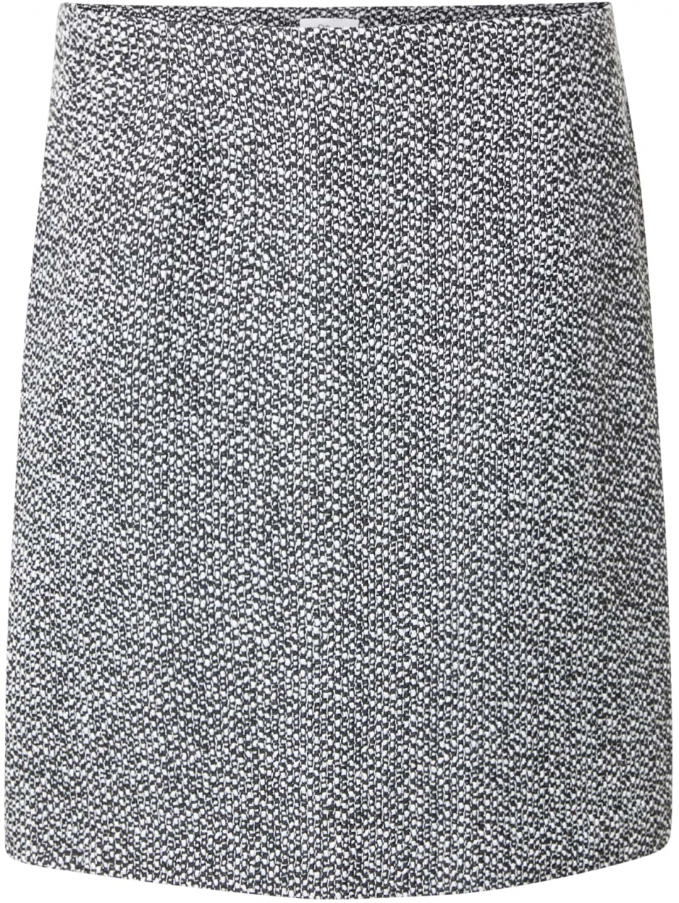 s.Oliver Sukňa  čierna / biela