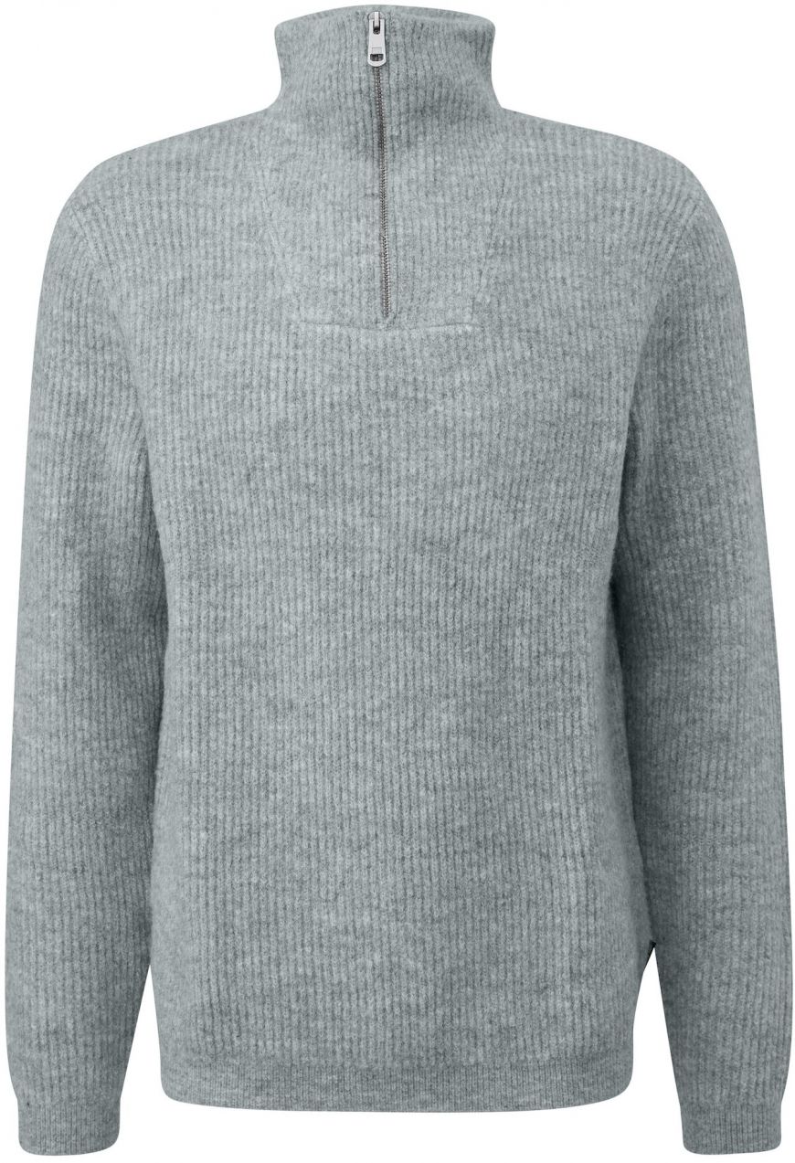 QS Sveter  sivá melírovaná