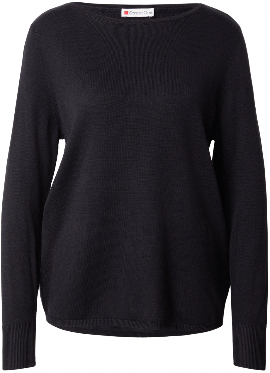 STREET ONE Sveter  čierna