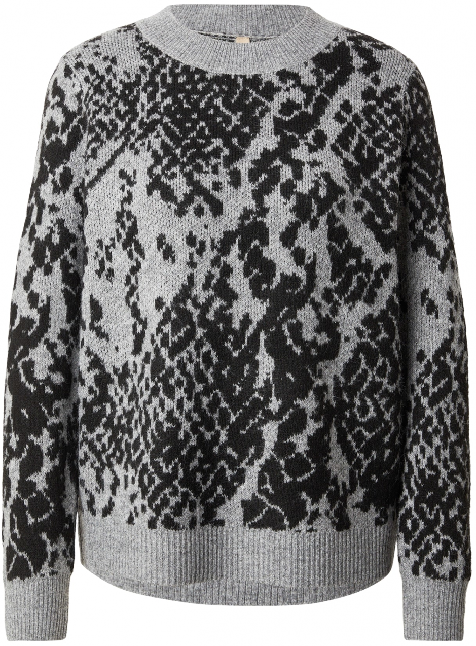 Soyaconcept Sveter 'VENDI 1'  sivá / čierna