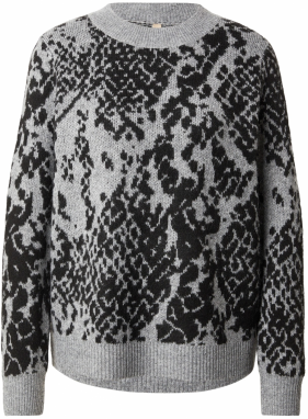 Soyaconcept Sveter 'VENDI 1'  sivá / čierna