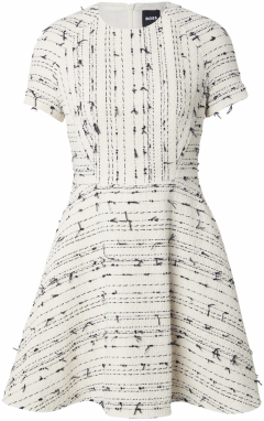 BOSS Šaty 'Datarni1'  svetlobéžová / čierna