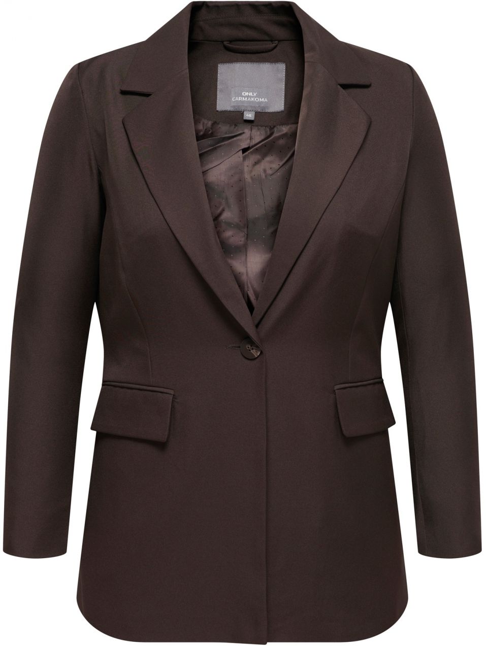ONLY Carmakoma Blejzer 'CARTHEA'  čokoládová