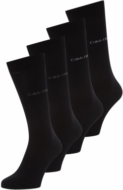 Calvin Klein Underwear Ponožky 'CLASSIC'  čierna / biela