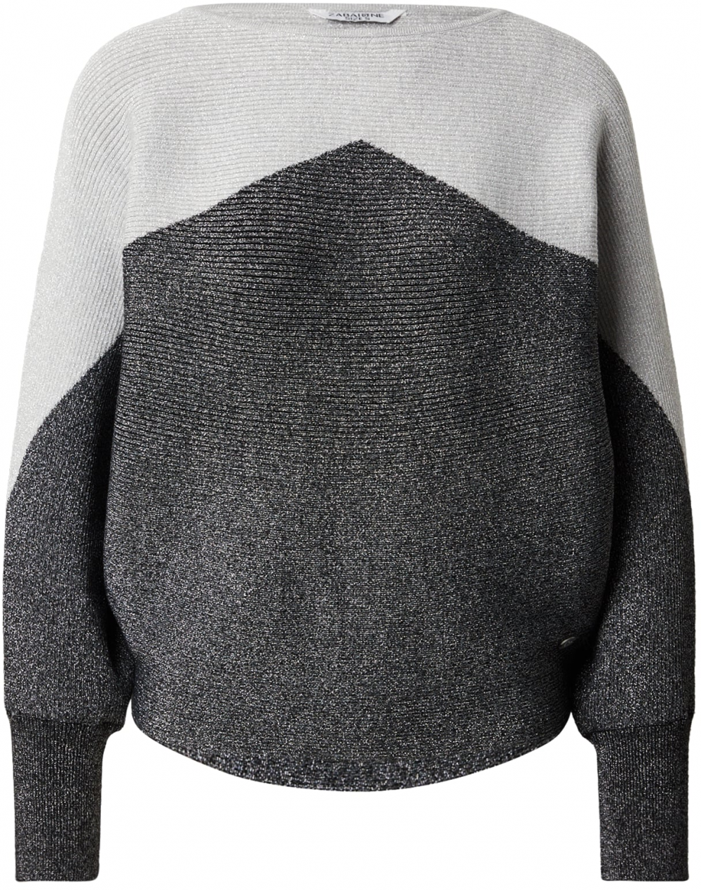 ZABAIONE Sveter  antracitová / svetlosivá