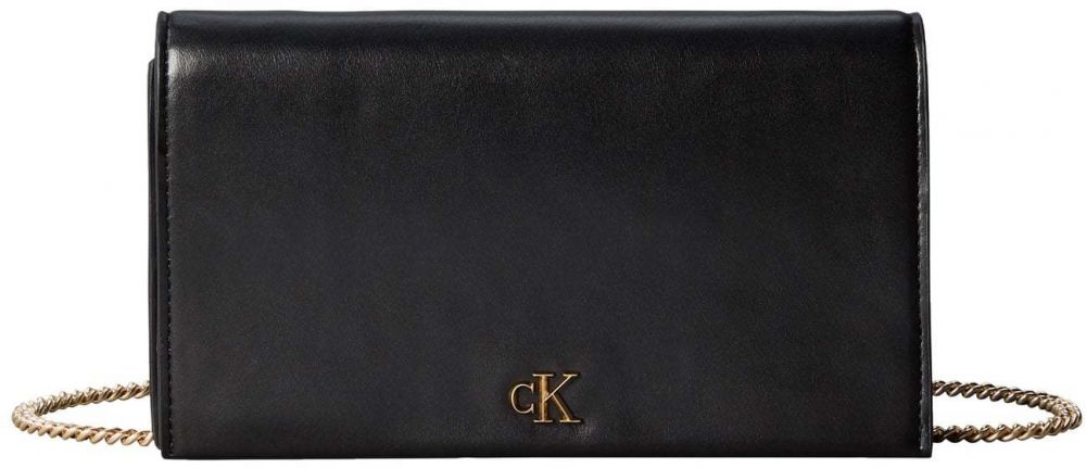 Calvin Klein Listová kabelka  čierna