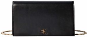 Calvin Klein Listová kabelka  čierna