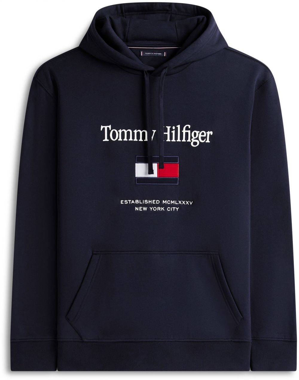 Tommy Hilfiger Big & Tall Mikina  námornícka modrá / červená / biela