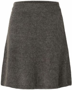 SELECTED Sukňa 'SLFLULU'  tmavosivá