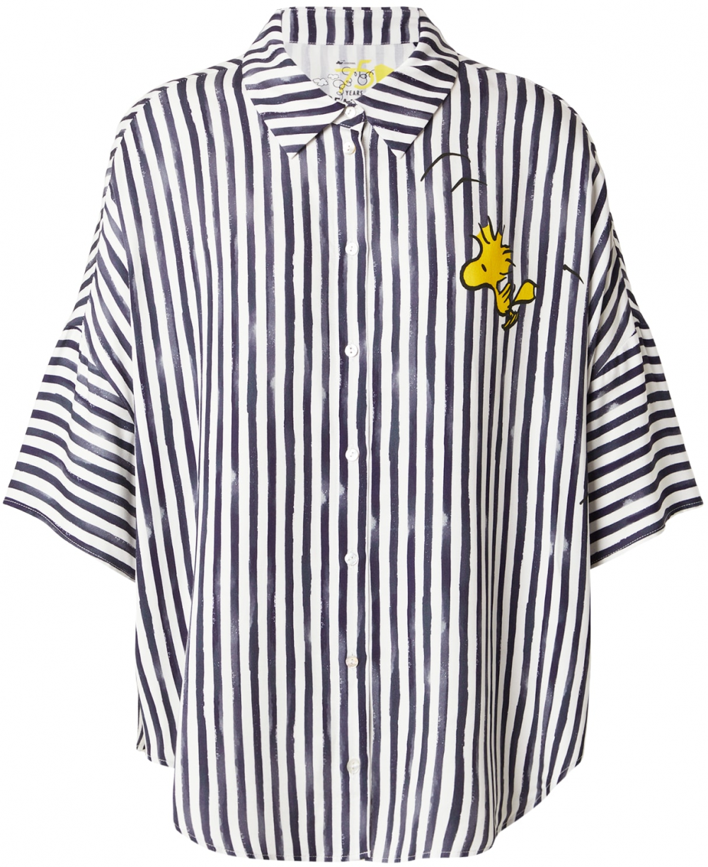 PRINCESS GOES HOLLYWOOD Blúzka 'Peanuts'  námornícka modrá / žltá / čierna / biela