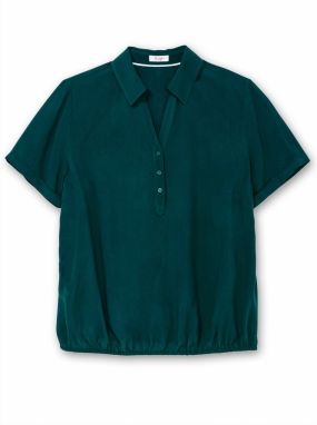 SHEEGO Blúzka  petrolejová