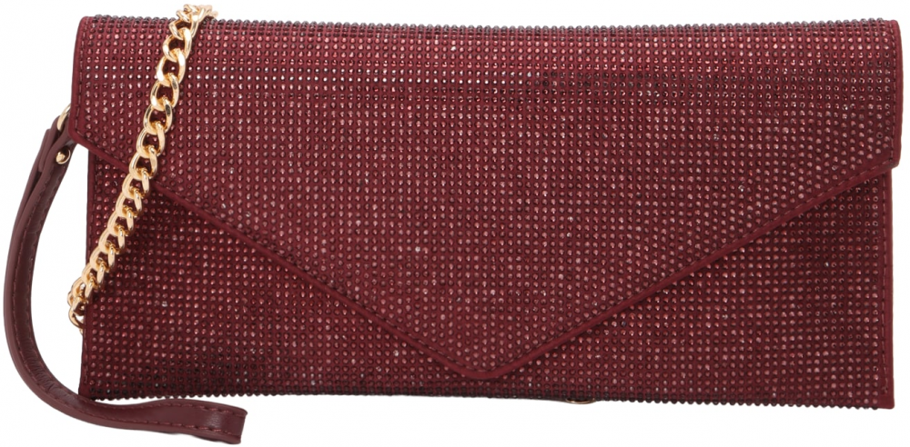 ALDO Listová kabelka 'MALLASVEBLING'  tmavočervená