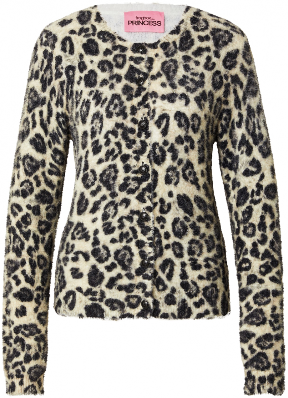 PRINCESS GOES HOLLYWOOD Kardigán  krémová / hnedá / čierna