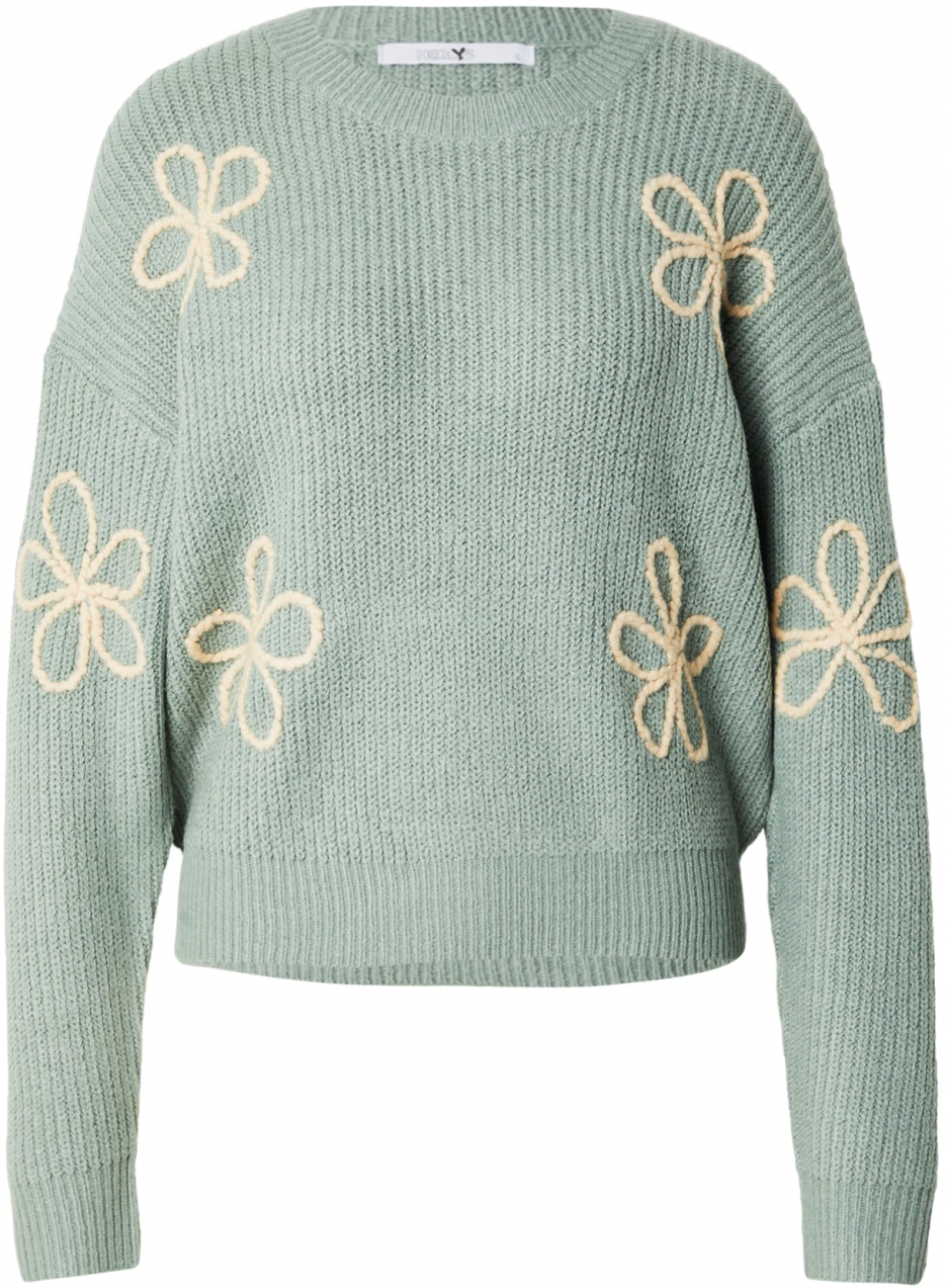 Hailys Sveter 'Ar44ia'  krémová / mätová