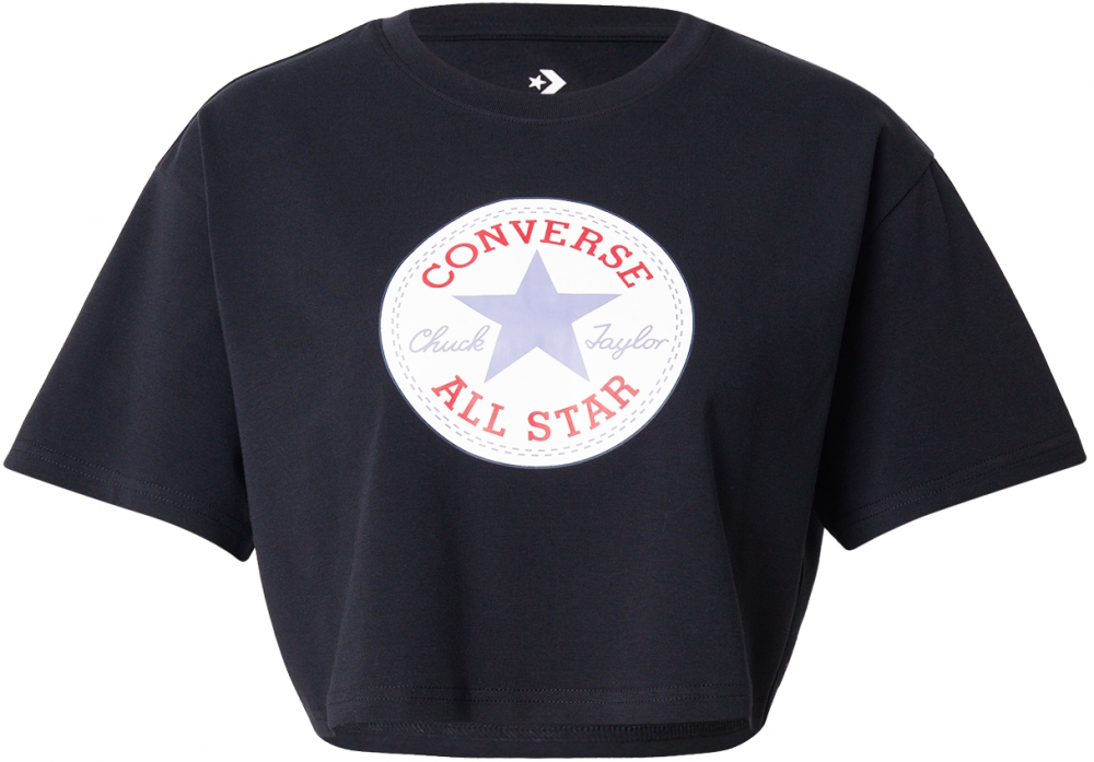 CONVERSE Tričko  opálová / červená / čierna / biela