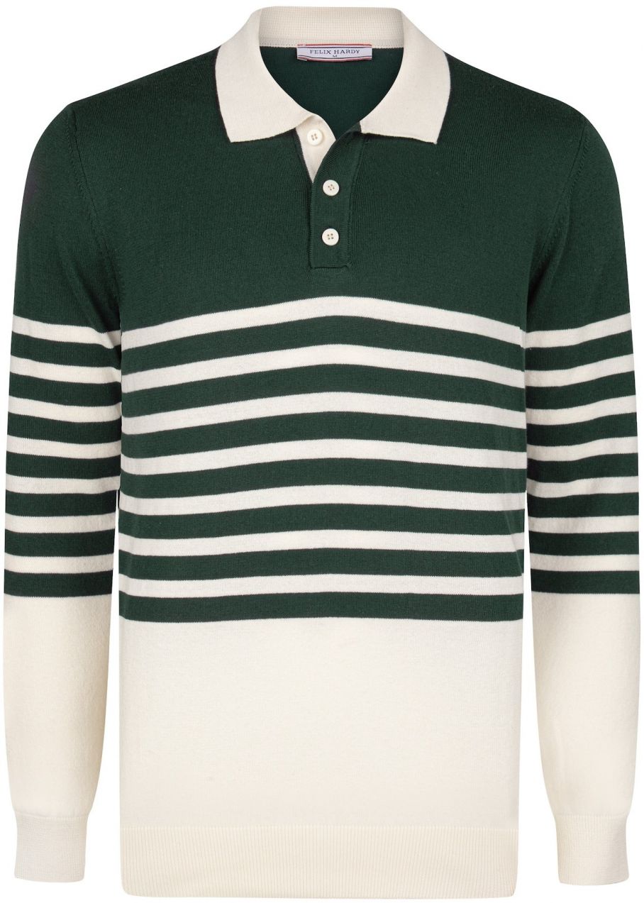 Felix Hardy Sveter  zelená / biela