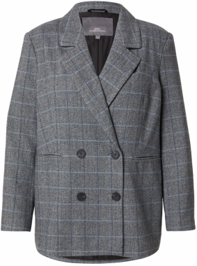 ONLY Carmakoma Blejzer  sivá / svetlosivá