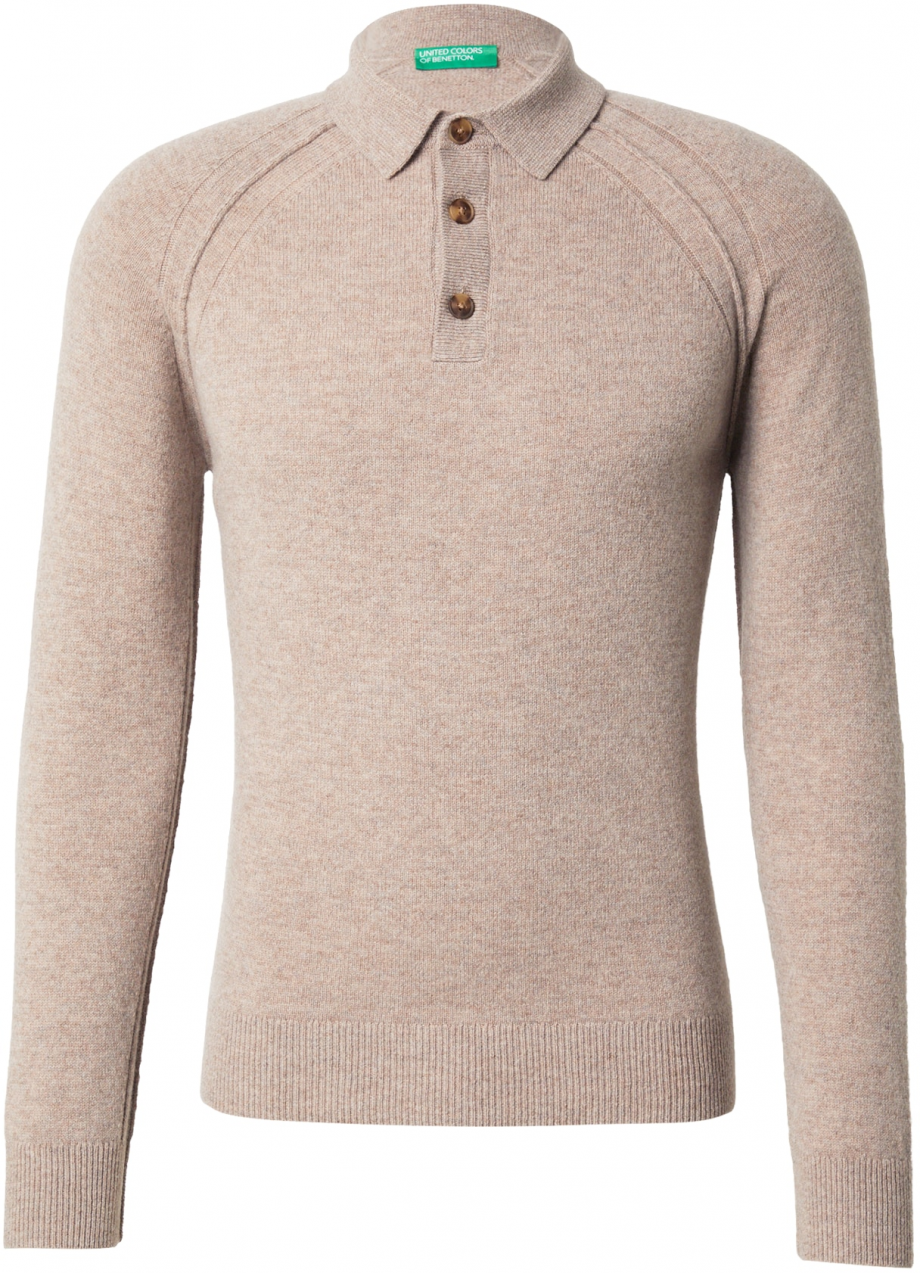 UNITED COLORS OF BENETTON Sveter  sivobéžová