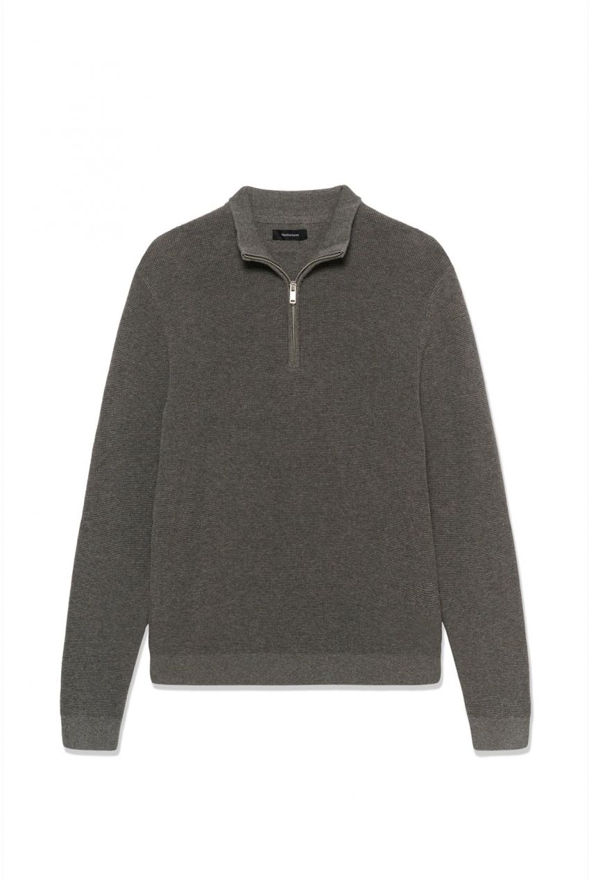 Matinique Sveter 'MALagoon'  sivá melírovaná