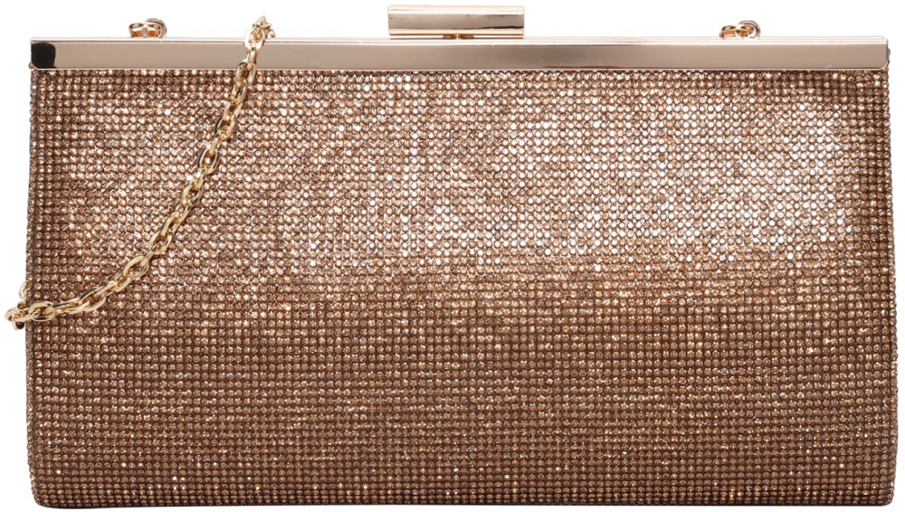 mascara Listová kabelka  bronzová