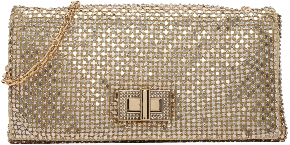 mascara Listová kabelka  zlatá