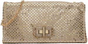 mascara Listová kabelka  zlatá