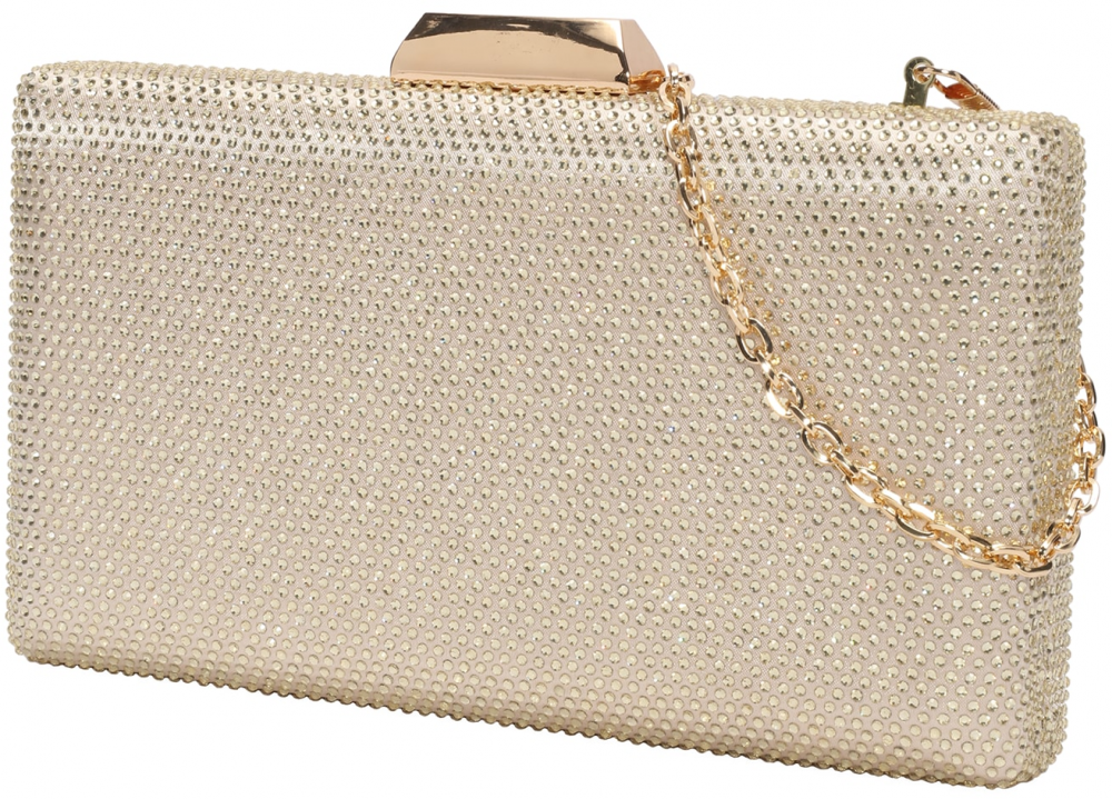 mascara Listová kabelka  zlatá