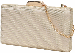 mascara Listová kabelka  zlatá