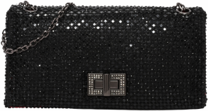 mascara Listová kabelka  čierna