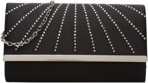 mascara Listová kabelka  čierna / strieborná