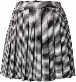 HUGO Sukňa 'Raballi'  čierna / biela