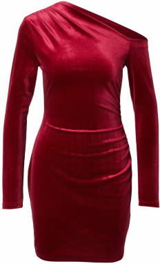 ABOUT YOU Šaty 'Maureen'  rubínová