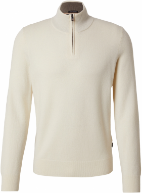 BOSS Sveter 'Hemarlo'  biela