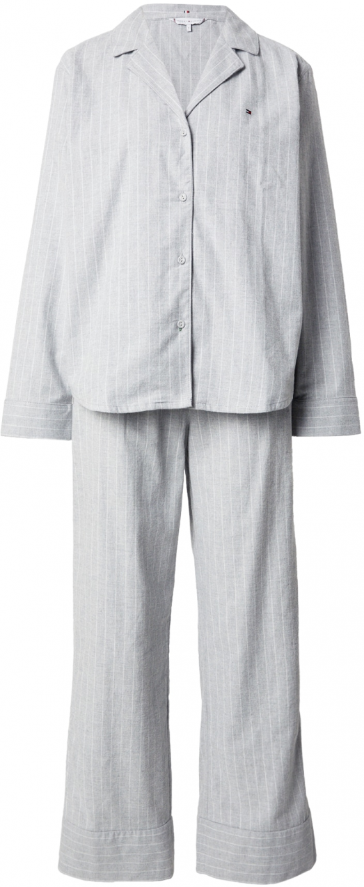Tommy Hilfiger Underwear Pyžamo  sivá / biela