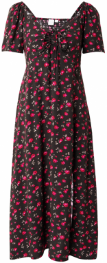 GAP Šaty  hnedá / zelená / ružová / tmavočervená