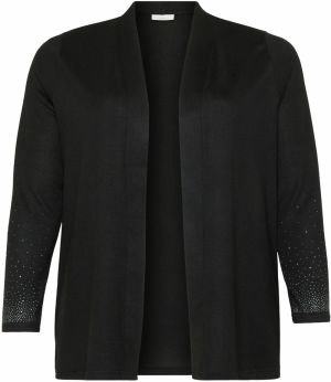ONLY Carmakoma Kardigán 'CARALBA'  čierna