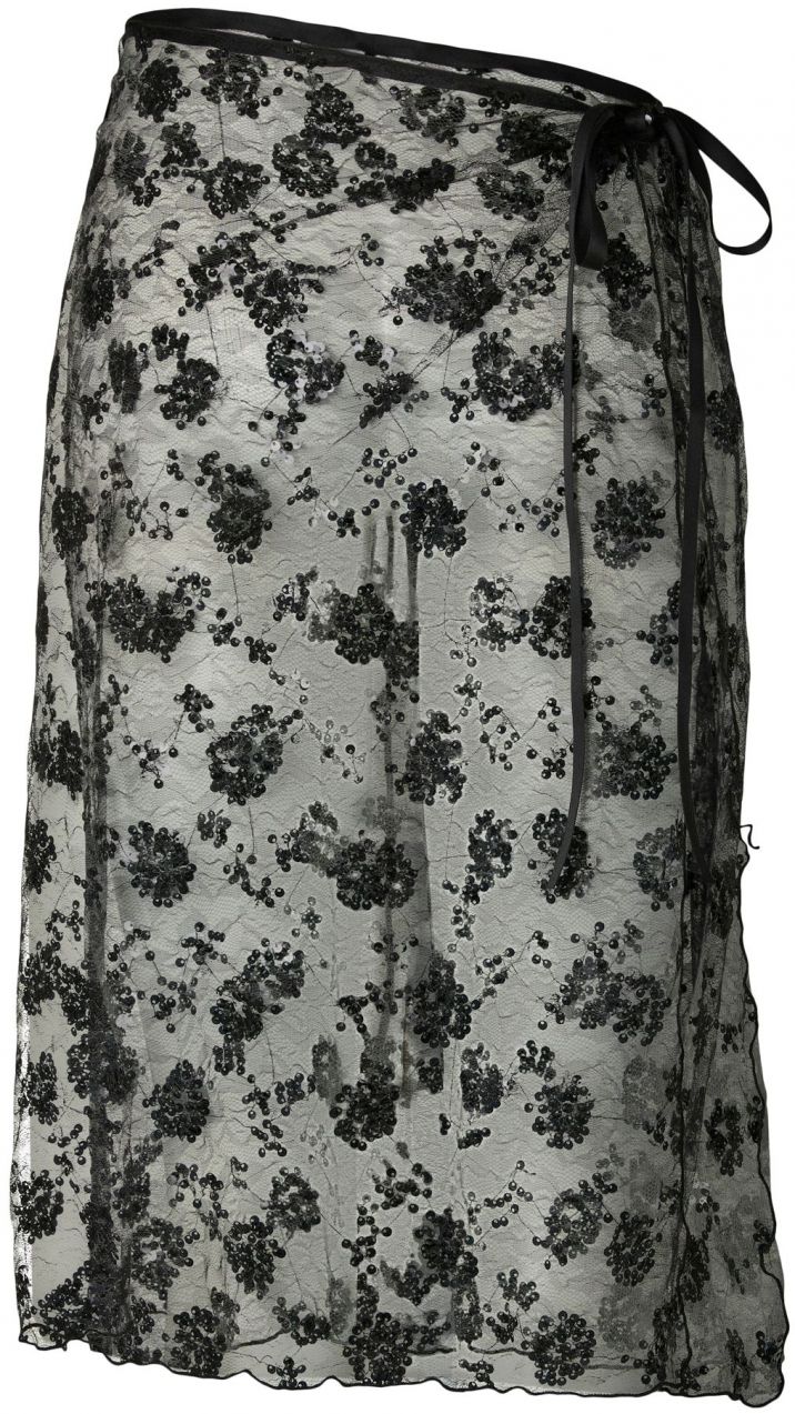 PIECES Sukňa 'PCNATASJA'  čierna